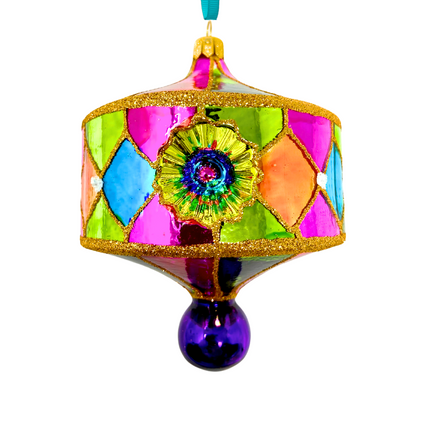 Havana Reflector Polish Glass Ornament