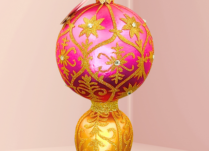 Her Majesty Glass Christmas Ornament