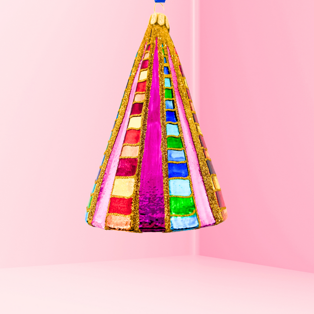 High Better Tree Glass Ornament