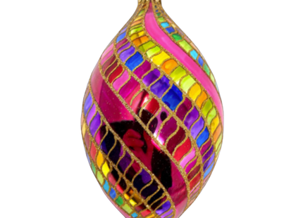 High Better Spinner Glass Ornament