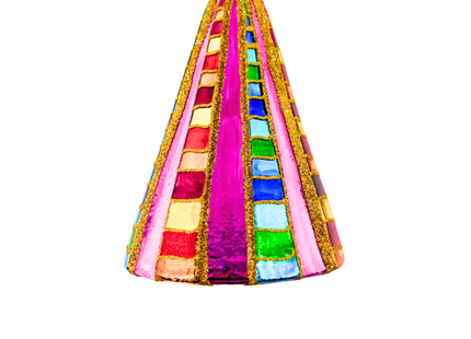 High Better Tree Glass Ornament