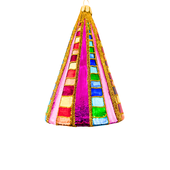 High Better Tree Glass Ornament