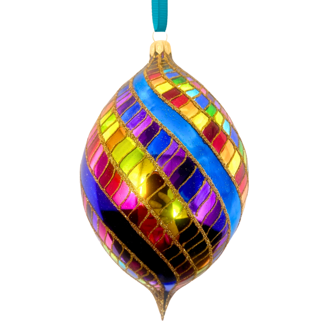 High Payouts Spinner Glass Ornament