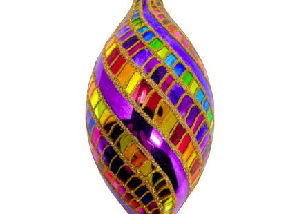 High Stakes Spinner Glass Ornament