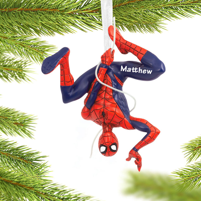 keepsake hallmark personalized spiderman christmas ornament – Christmas ornament, holiday tree decoration or gift
