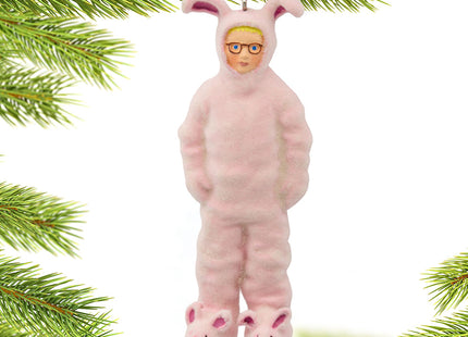 personalized hallmark ralphie in bunny suit christmas ornament – Christmas ornament, holiday tree decoration or gift