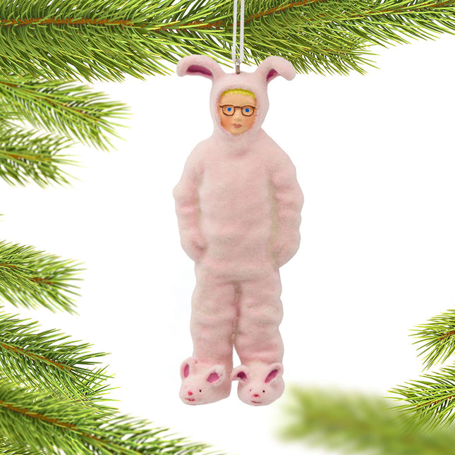personalized hallmark ralphie in bunny suit christmas ornament – Christmas ornament, holiday tree decoration or gift