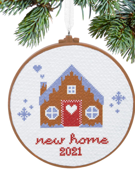 Hallmark New Home Cross Stitch Dated Ornament  by HALLMARK Ornament