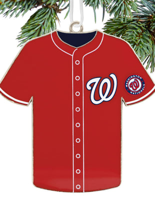 Hallmark Washington Nationals Metal Jersey Ornament  by HALLMARK Ornament