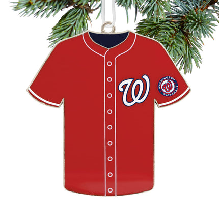 Washington Nationals Metal Jersey Ornament
