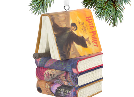 keepsake hallmark harry potter books and wand christmas ornament – Christmas ornament, holiday tree decoration or gift