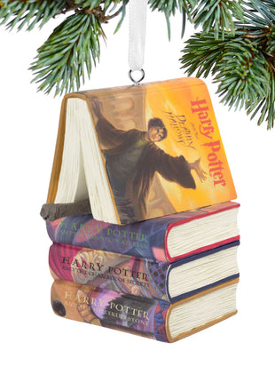 Hallmark Harry Potter Books and Wand Ornament  by HALLMARK Ornament