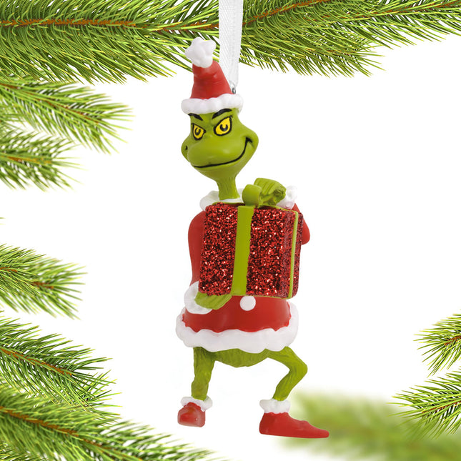 custom hallmark personalized grinch christmas ornament – Christmas ornament, holiday tree decoration or gift