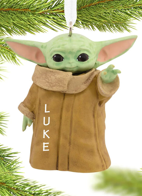 Hallmark Baby Yoda The Child Standing Ornament  by HALLMARK Ornament