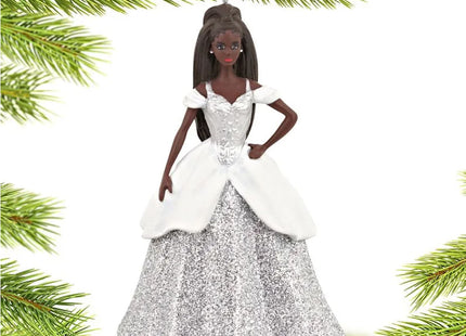 personalized hallmark african american holiday barbie christmas ornament – Christmas ornament, holiday tree decoration or gif