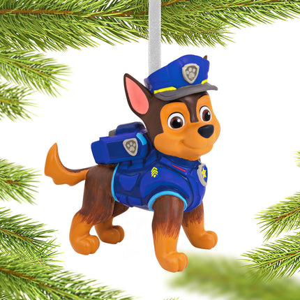 engraved hallmark paw patrol chase christmas ornament – Christmas ornament, holiday tree decoration or gift