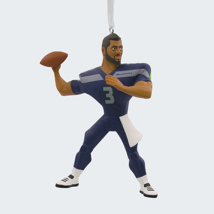 NFL Seattle Seahawks Russell Wilson Ornament by HALLMARK Personalized Ornaments at Ornamentshop.com