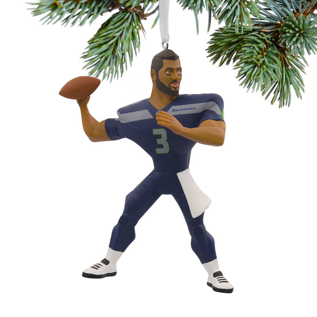 NFL Seattle Seahawks Russell Wilson Ornament