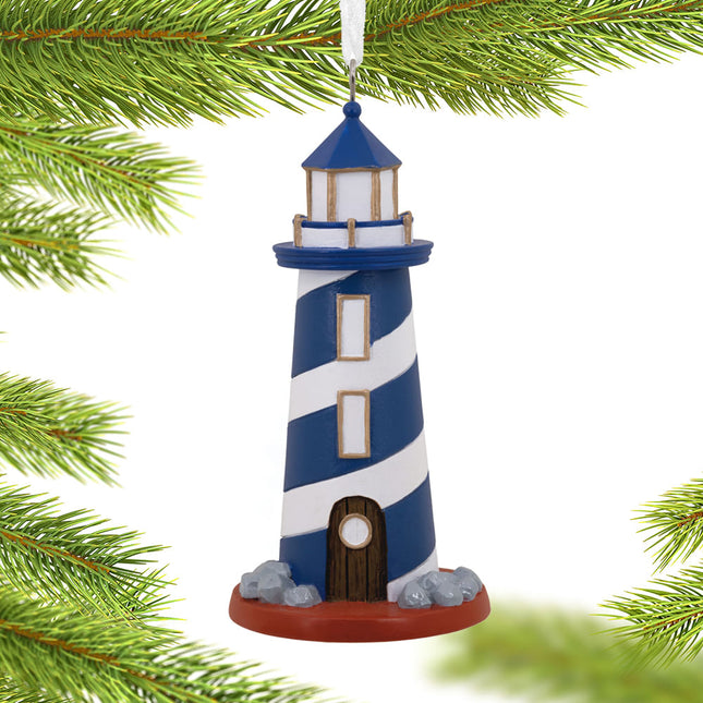 keepsake hallmark lighthouse christmas ornament – Christmas ornament, holiday tree decoration or gift