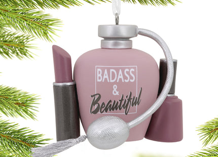 decorative hallmark makeup christmas ornament – Christmas ornament, holiday tree decoration or gift