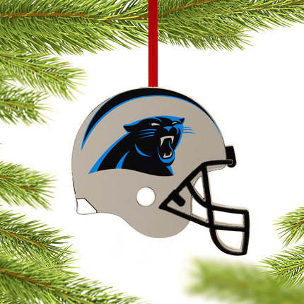 NFL Team Helmet Christmas Metal Ornament