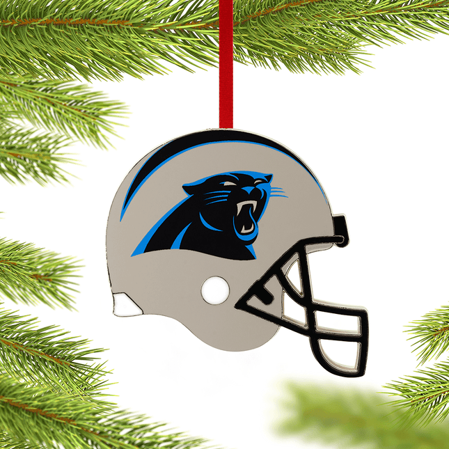 NFL Team Helmet Christmas Metal Ornament