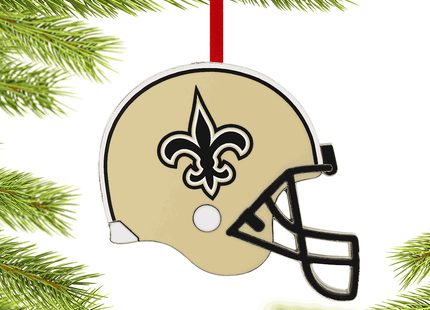 personalized hallmark nfl new orleans saints christmas ornament – Christmas ornament, holiday tree decoration or gift