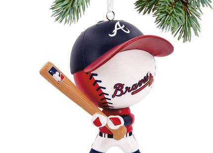 engraved hallmark mlb atlanta braves christmas ornament – Christmas ornament, holiday tree decoration or gift