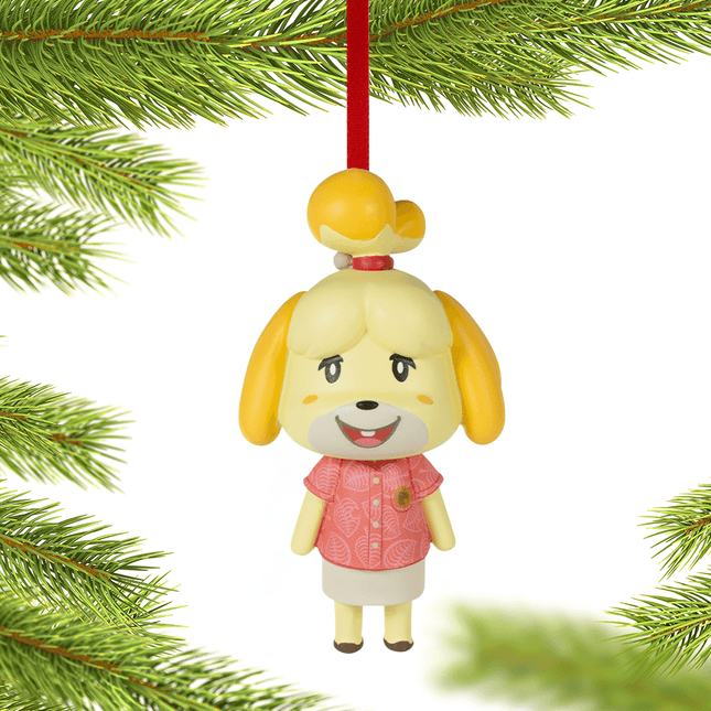 personalized hallmark animal crossing isabelle christmas ornament – Christmas ornament, holiday tree decoration or gift