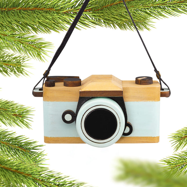 holiday hallmark retro camera christmas ornament – Christmas ornament, holiday tree decoration or gift