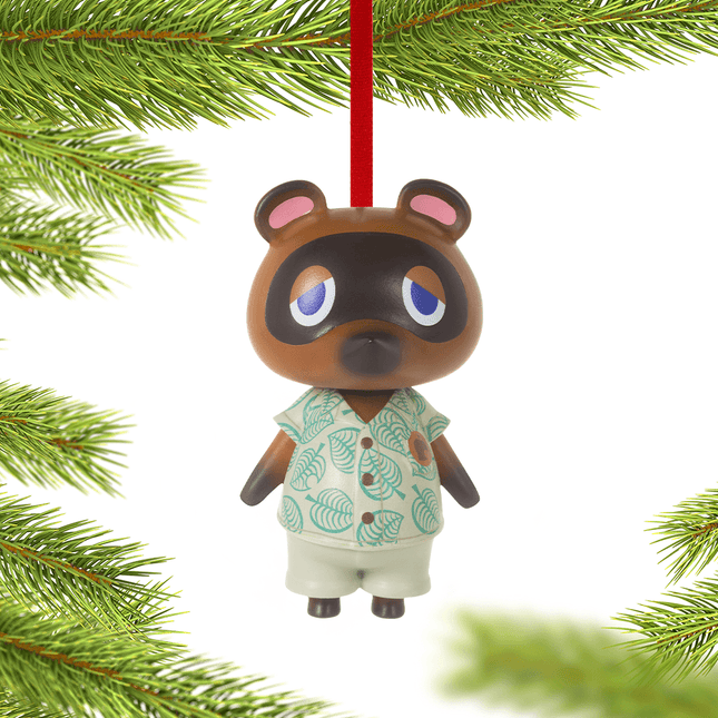 holiday hallmark animal crossing tom nook christmas ornament – Christmas ornament, holiday tree decoration or gift
