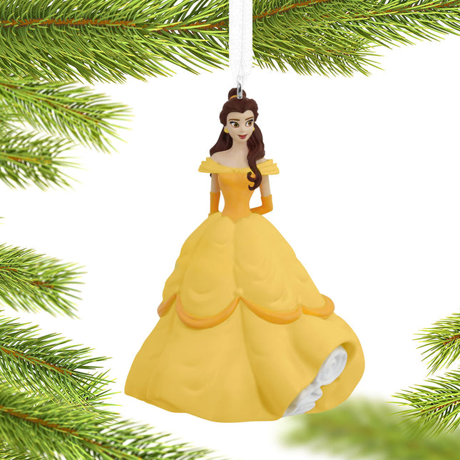 engraved hallmark disney princess belle christmas ornament – Christmas ornament, holiday tree decoration or gift