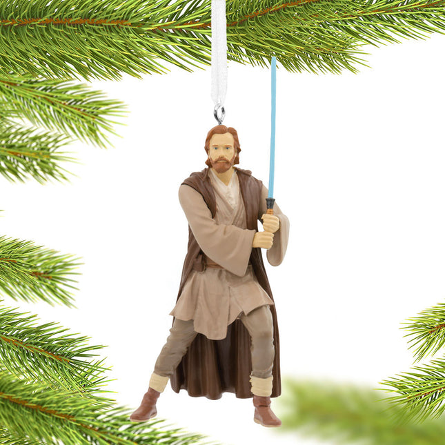 engraved hallmark hallmark star wars obi-wan kenobi christmas ornament – Christmas ornament, holiday tree decoration or gift