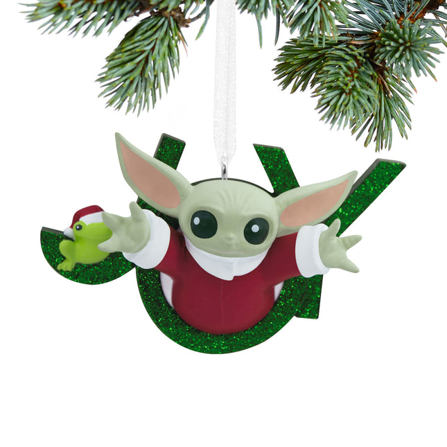 keepsake hallmark personalized star wars grogu christmas ornament – Christmas ornament, holiday tree decoration or gift