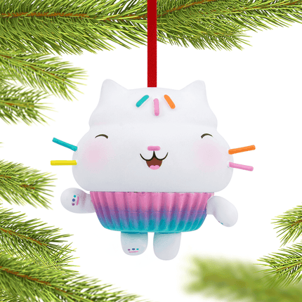 engraved hallmark gabbys dollhouse cakey cat christmas ornament – Christmas ornament, holiday tree decoration or gift
