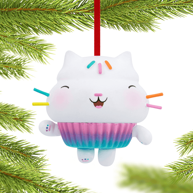 engraved hallmark gabbys dollhouse cakey cat christmas ornament – Christmas ornament, holiday tree decoration or gift