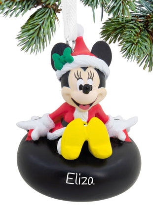 Hallmark Disney Minnie Mouse on Tube Ornament  by HALLMARK Ornament