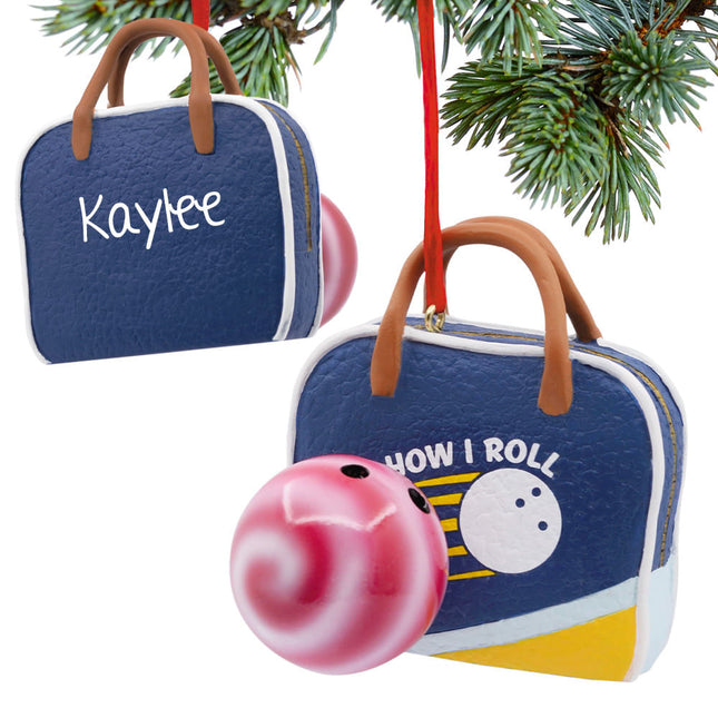 holiday hallmark bowling christmas ornament – Christmas ornament, holiday tree decoration or gift