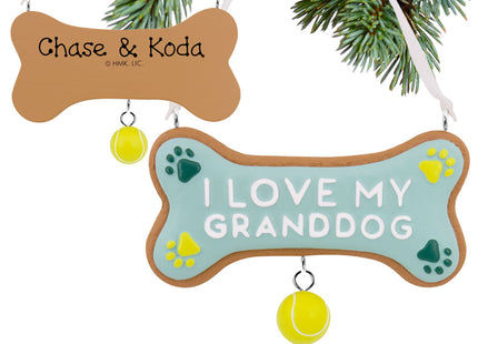 decorative hallmark granddog christmas ornament – Christmas ornament, holiday tree decoration or gift
