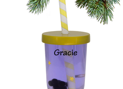 keepsake hallmark boba tea christmas ornament – Christmas ornament, holiday tree decoration or gift
