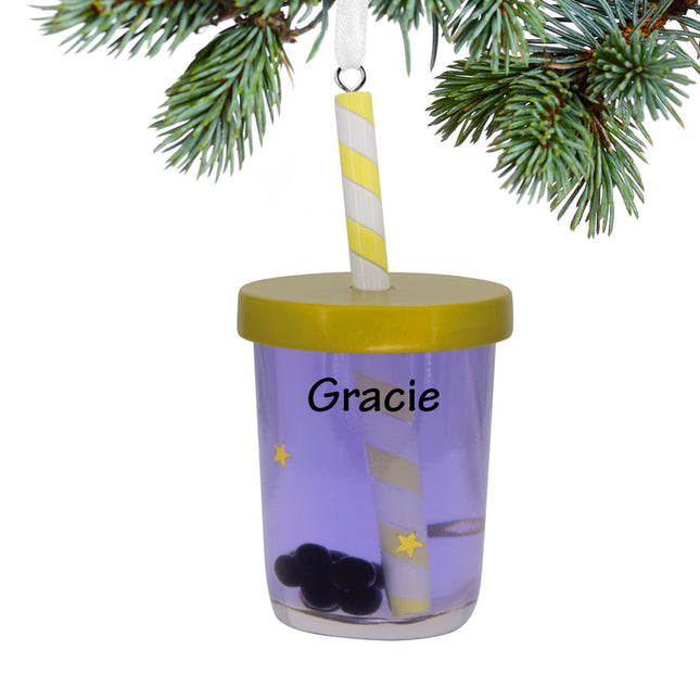 keepsake hallmark boba tea christmas ornament – Christmas ornament, holiday tree decoration or gift