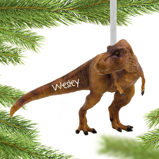 decorative hallmark jurassic park t-rex dinosaur christmas ornament – Christmas ornament, holiday tree decoration or gift