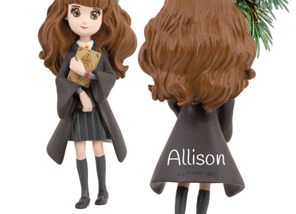 custom hallmark harry potter hermione christmas ornament – Christmas ornament, holiday tree decoration or gift