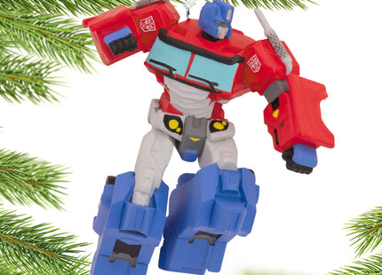 custom hallmark transformer's optimus prime christmas ornament – Christmas ornament, holiday tree decoration or gift