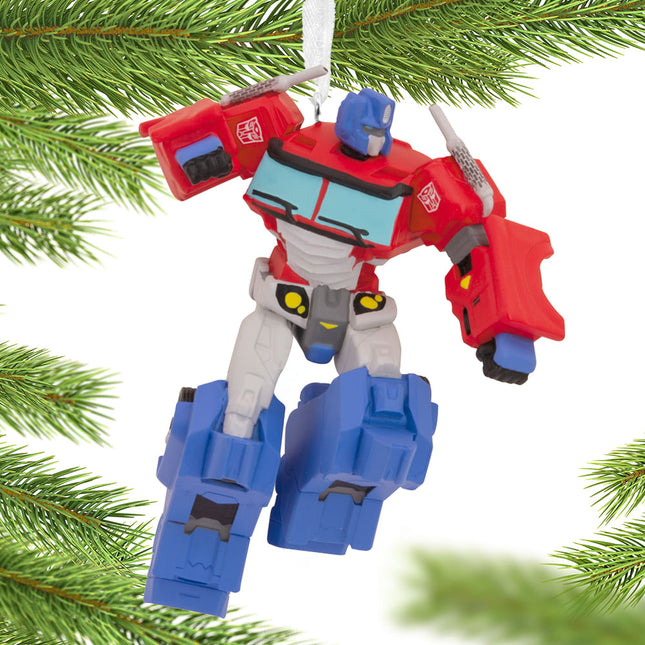 custom hallmark transformer's optimus prime christmas ornament – Christmas ornament, holiday tree decoration or gift