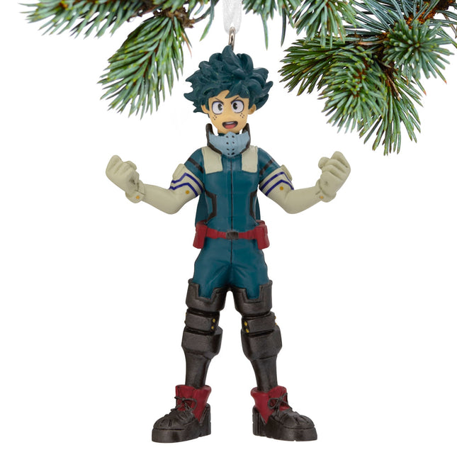 decorative hallmark my hero academia deku christmas ornament – Christmas ornament, holiday tree decoration or gift