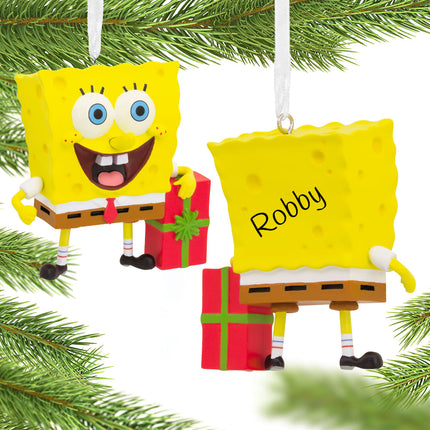 personalized hallmark spongebob christmas ornament – Christmas ornament, holiday tree decoration or gift