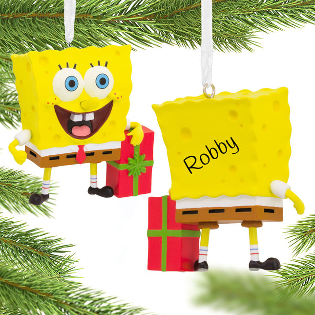 personalized hallmark spongebob christmas ornament – Christmas ornament, holiday tree decoration or gift