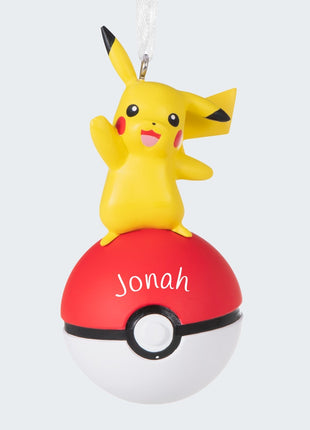 Hallmark Pokemon Pikachu with Ball Ornament