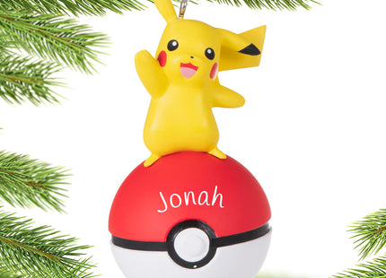holiday hallmark pokemon pikachu with ball christmas ornament – Christmas ornament, holiday tree decoration or gift